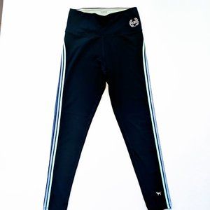 Victoria Secret Blue Stripes ULTIMATE LEGGINGS medium